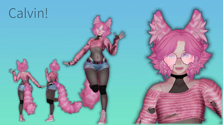 Calvin! My OC!