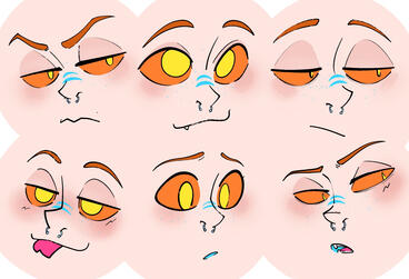 Expressions Sheet, Drawn December 2025 Expressions Sheet, Drawn December 2025