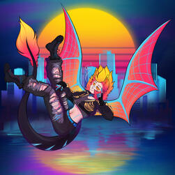 Fullbody scene, Personal art, April 2026 Fullbody scene, Personal art, April 2026
